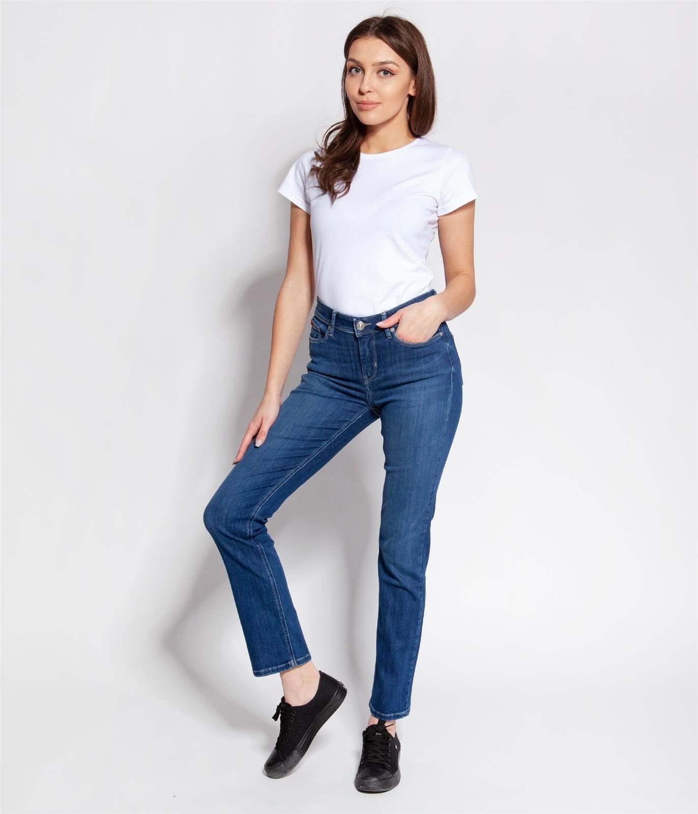 Джинсы женские 9.5oz Straight Lee Cooper LC161 7410 BR US