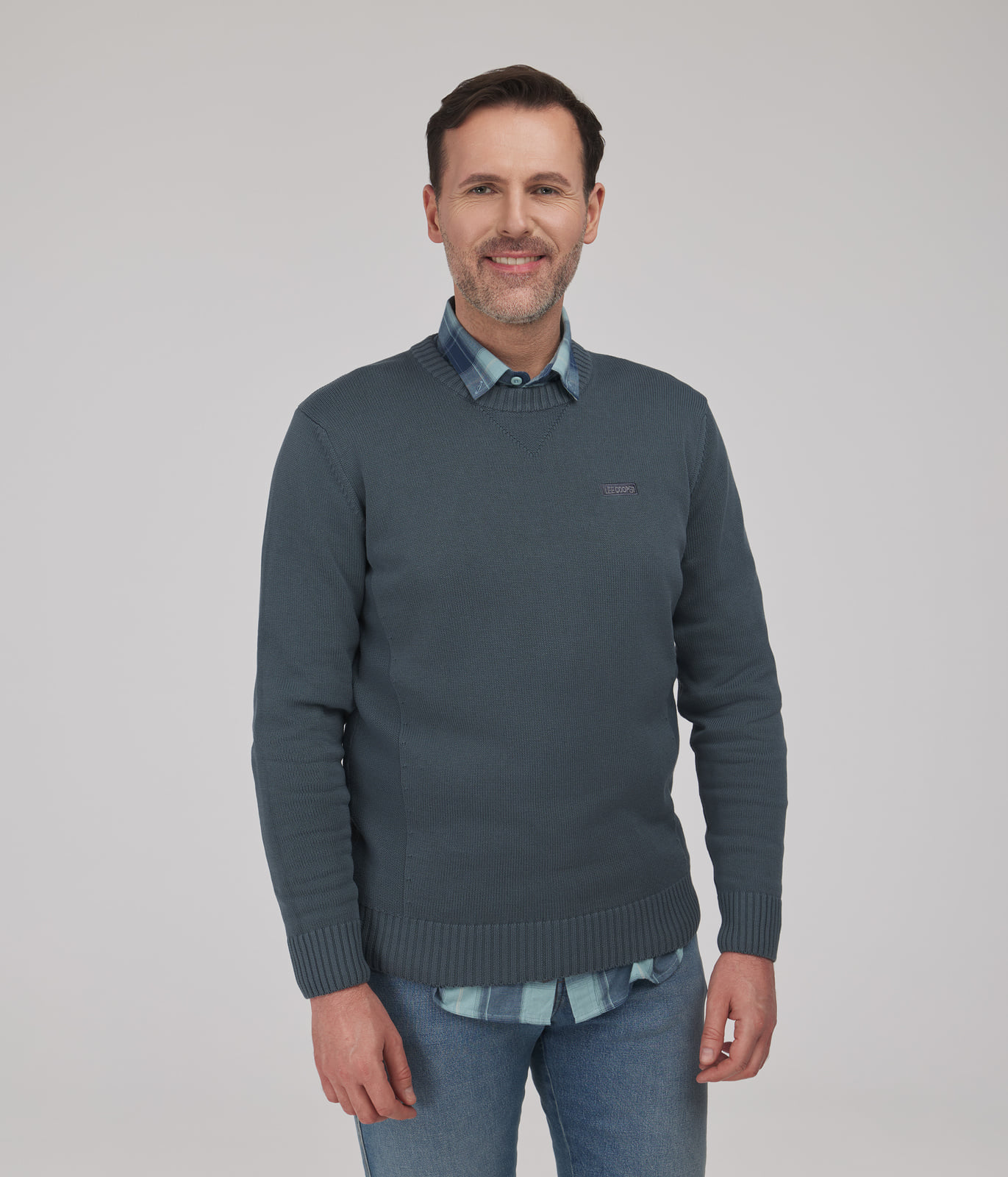 Пуловер органический хлопок Lee Cooper BILL ORGANIC