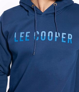 Толстовка с логотипом Lee Cooper AMARON 9093 BLUE 5 ply