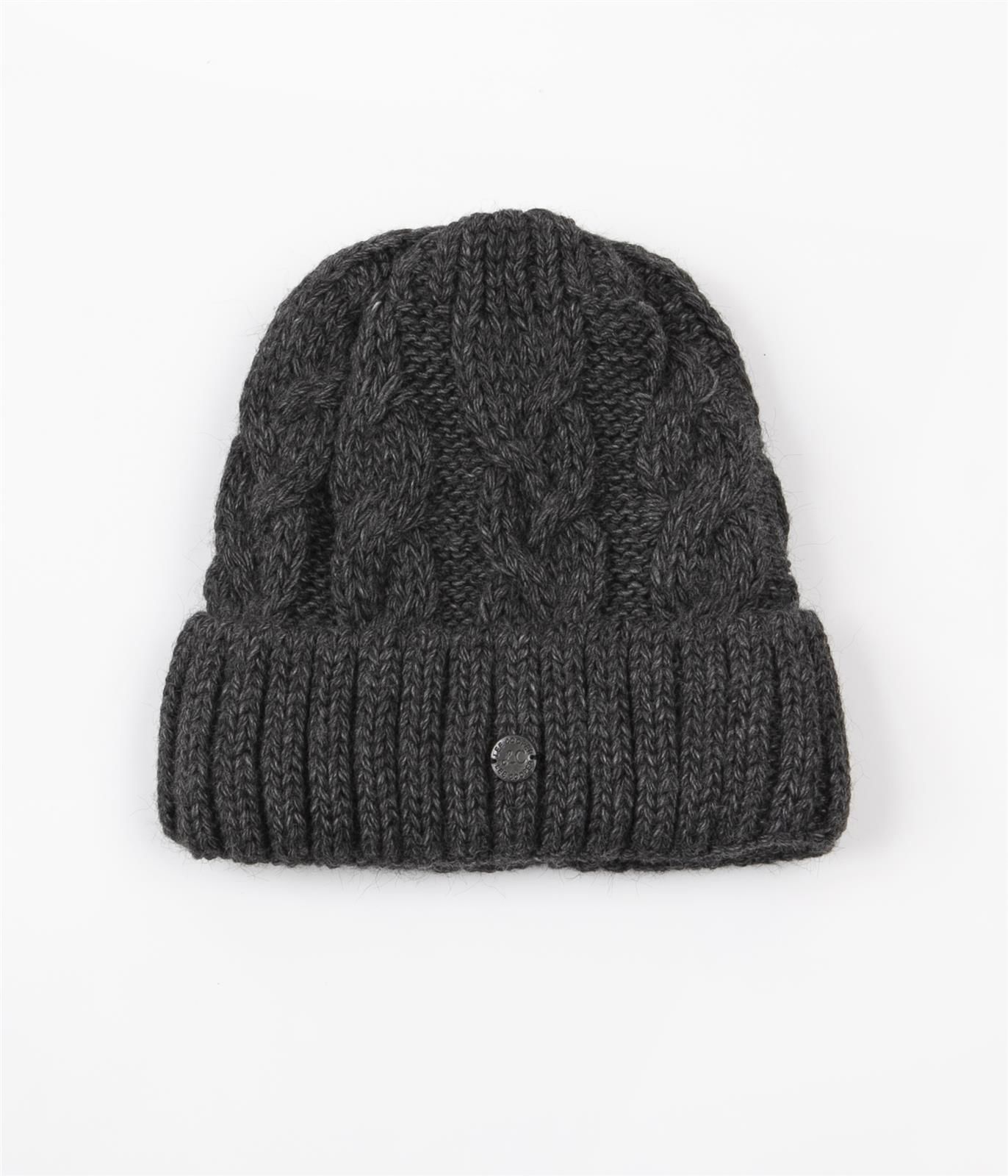 Шапка женская Lee Cooper OCTAVIA 5050 DARK GREY