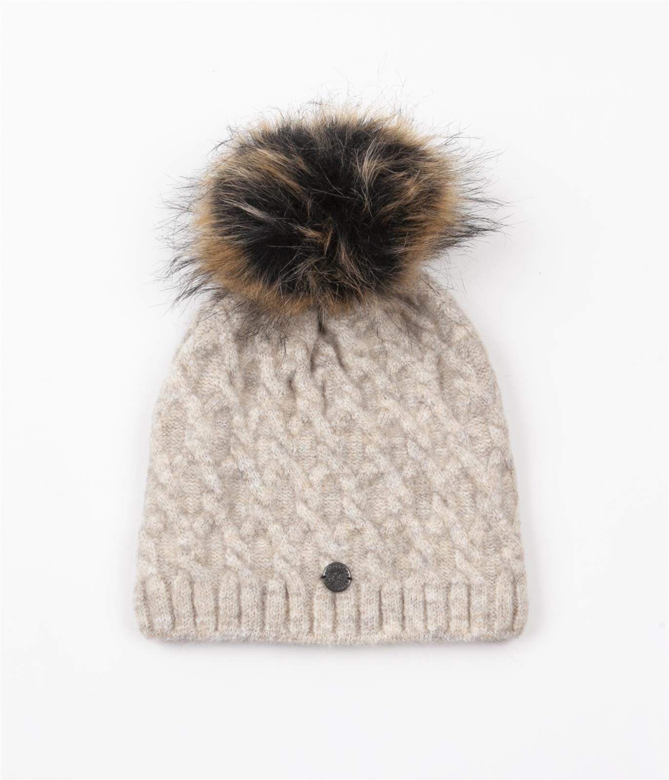 Шапка женская Lee Cooper AGA 5356 LIGHT BEIGE