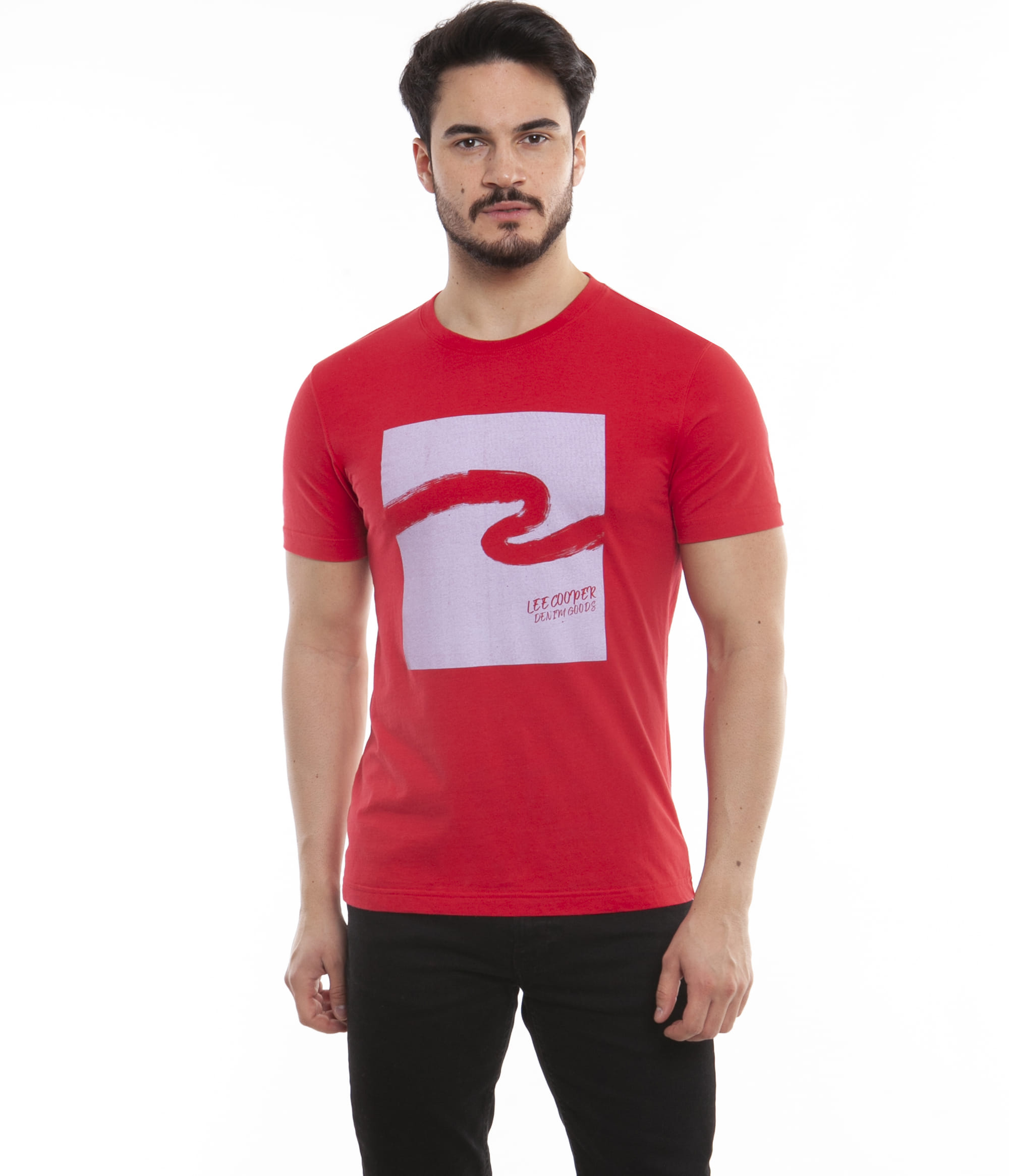 Приталенная футболка Lee Cooper NOVELTY 2022 RED