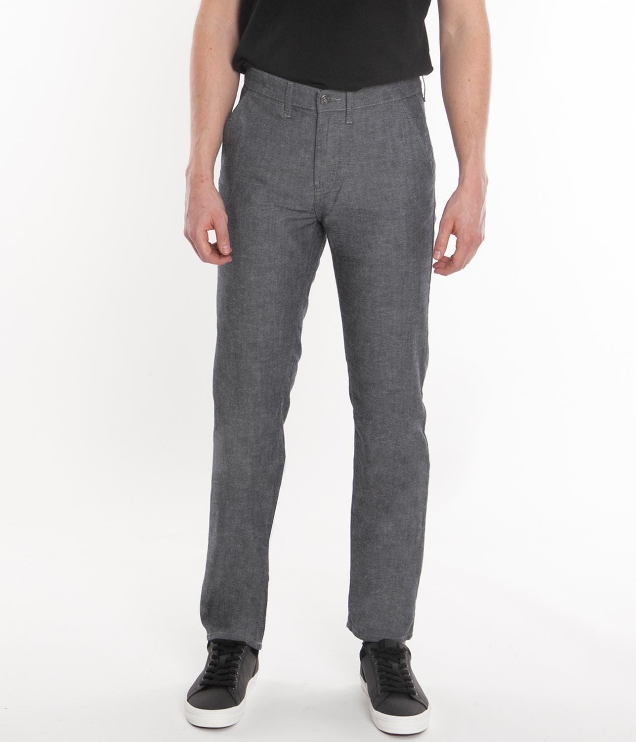 Брюки хлопковые чинос Straight Lee Cooper LUKAS 0203 GREY