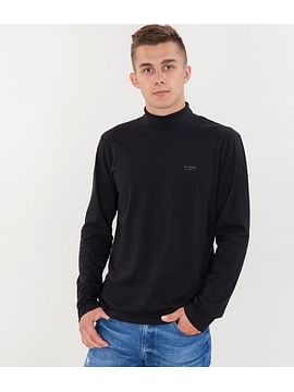 Гольф под горло с длинными рукавами Lee Cooper ROB 3519 NIGHT BLUE/BLACK Гольф под горло с длинными рукавами Lee Cooper ROB 3519 NIGHT BLUE/BLACK