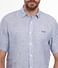 Рубашка льняная Regular Lee Cooper HENRY2 0528 BLUE/NAVY