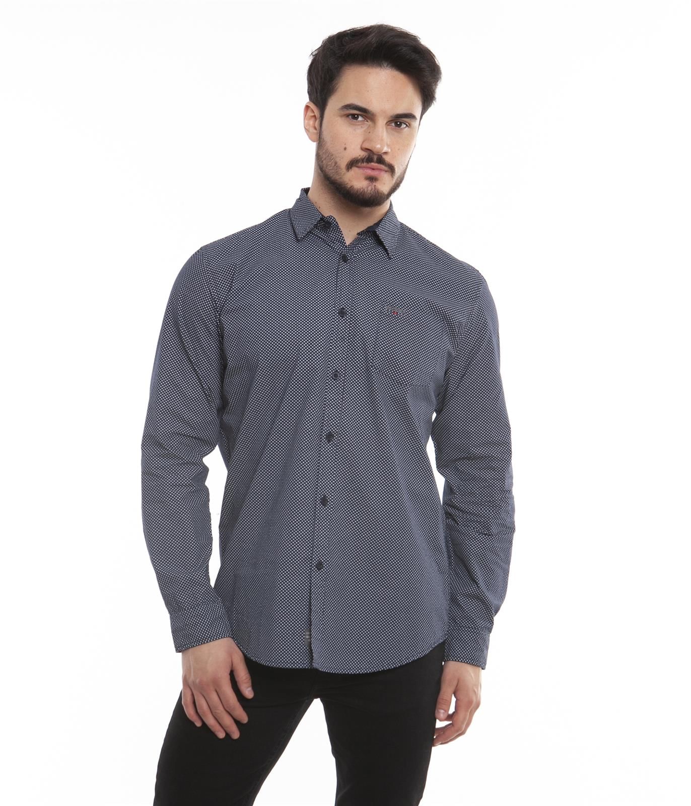 Рубашка длинный рукав Regular Lee Cooper MILAN 5173 NAVY