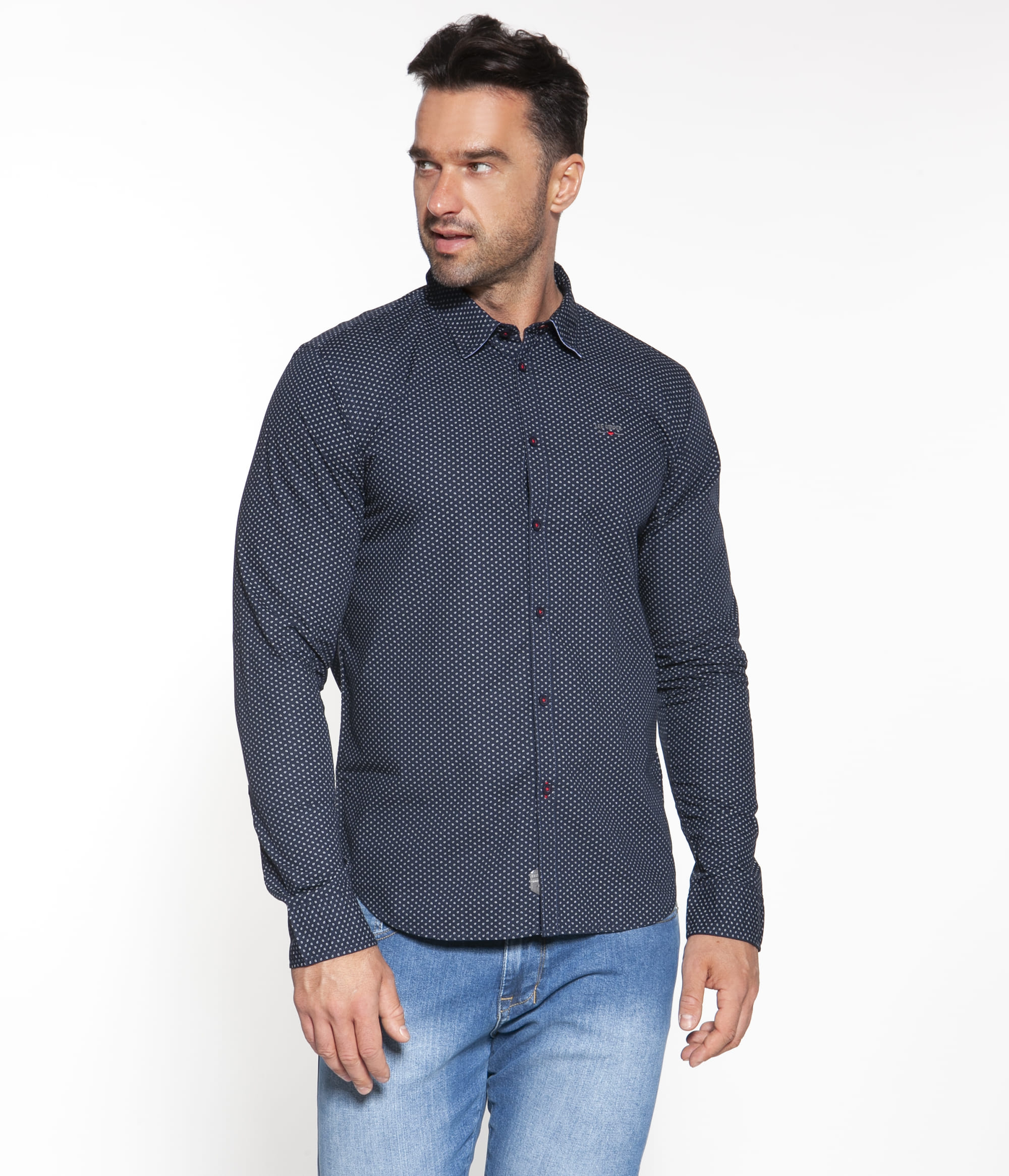 Рубашка Regular длинный рукав Lee Cooper REY 58MP NAVY