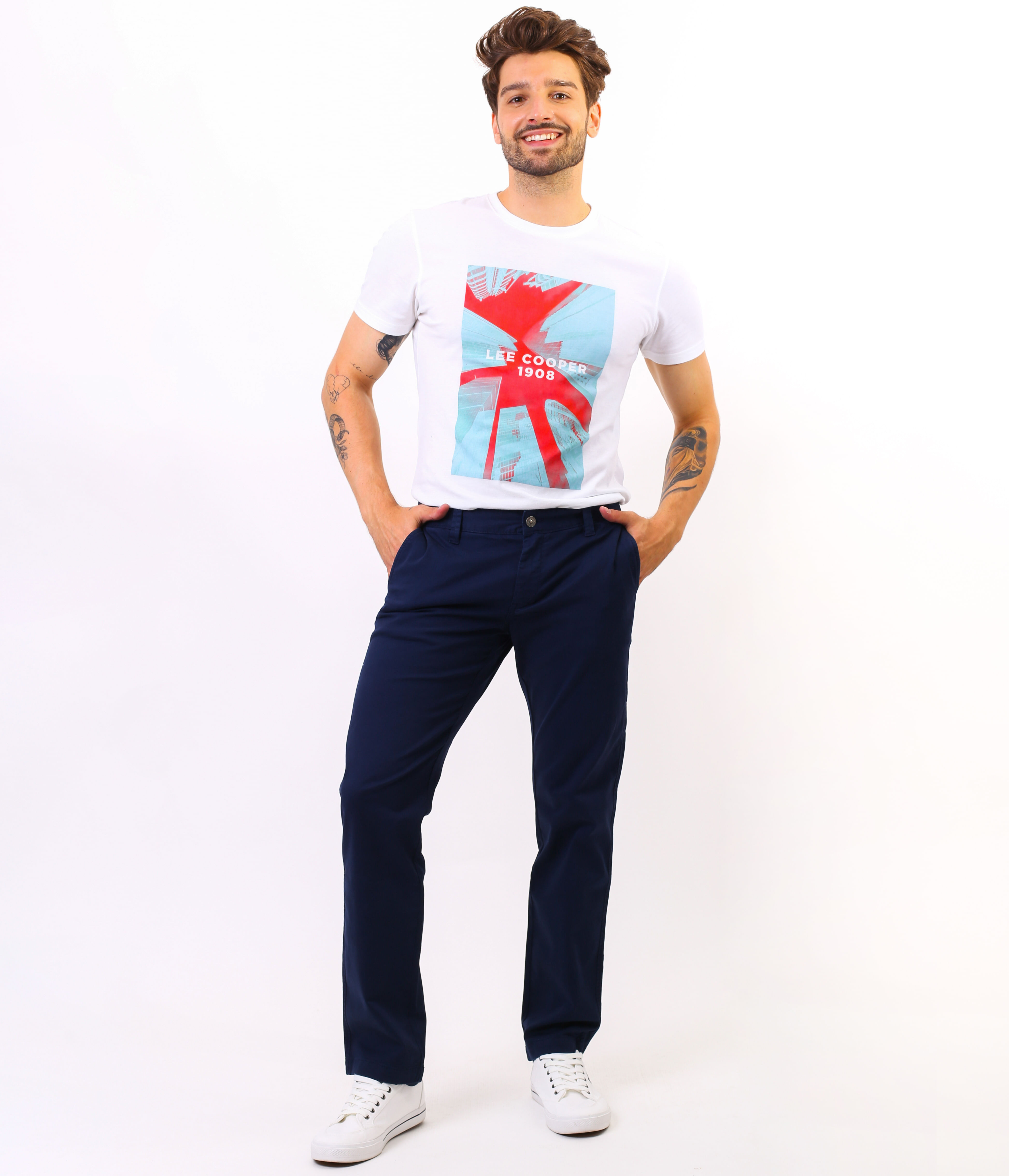 Брюки чинос Comfort Lee Cooper GALATA 2525 DRESS BLUE