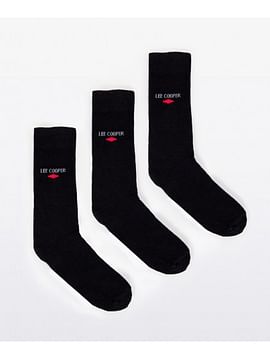 Носки Lee Cooper ANKSOCKS 1801 BLACK (3 пары) Носки Lee Cooper ANKSOCKS 1801 BLACK (3 пары)