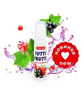 Гель-смазка Tutti-frutti