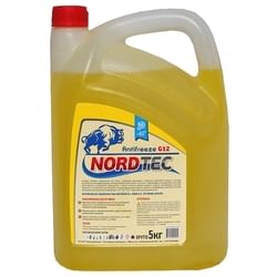 Антифриз Nordrec желтый G12 5кг Nordrec Антифриз Nordrec желтый G12 5кг