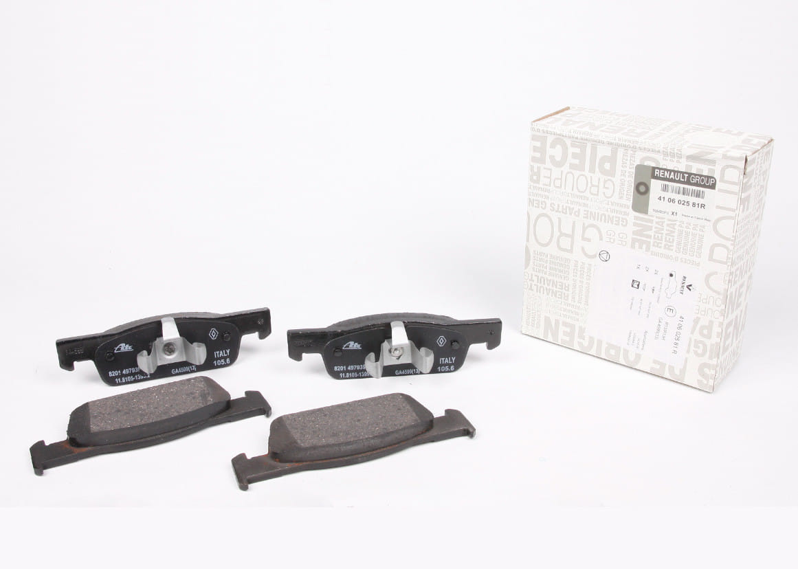 Колодки тормозные дисковые 410602581R Renault Logan 2 , Sandero Renault Оригинал Renault!!!