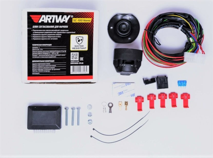Блок Согласования Artway SC 100-N фаркопа для Renault и Lada
