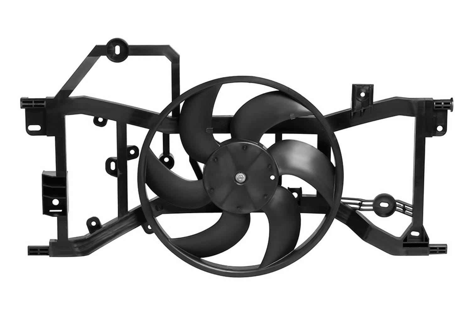 Вентилятор охлаждения двигателя 214810048R Renault Logan 2 , Sandero 2, + Stepway, lada Largus. Не Оригинал!