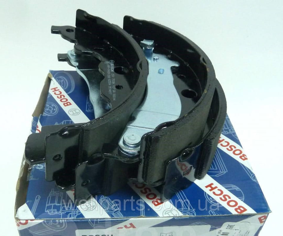 Колодки тормозные барабанные задние 0986487754 Lada Largus, Nissan Almera G15 Bosch