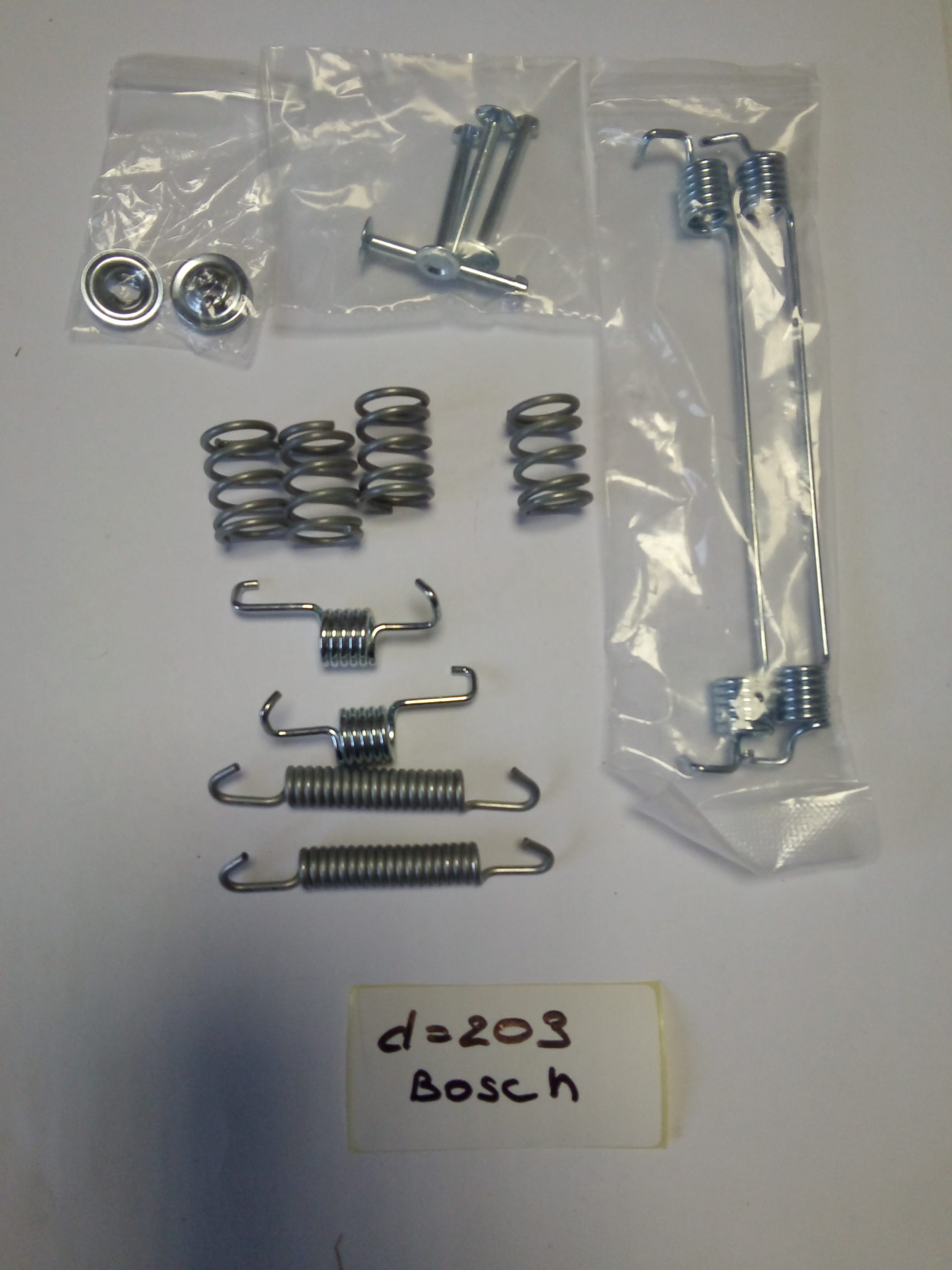 Пружинки крепления задних барабанных колодок LOGAN 2 2013-2020 + Sandero 2 Stepway Frenkit Renault Logan 2 (2013-2020)!!! Sandero (тормозная система Bosch)