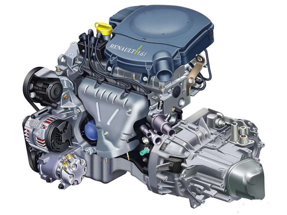 1.6 8 клапанов K7M (Двигатель Renault) 82 л.с