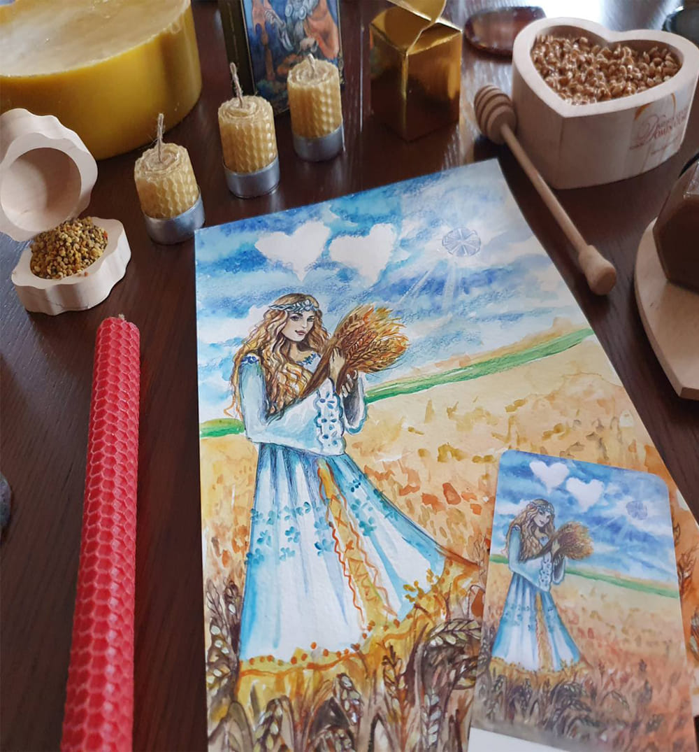 Позабытым словом лада
