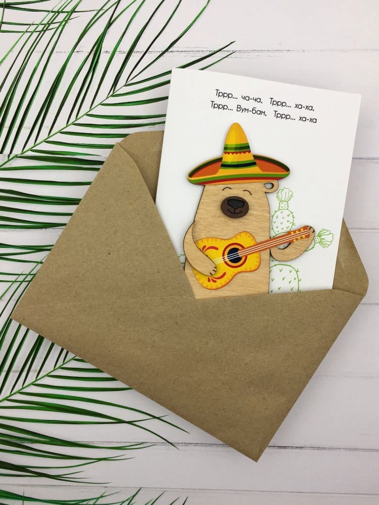 Открытка «Мексиканец»