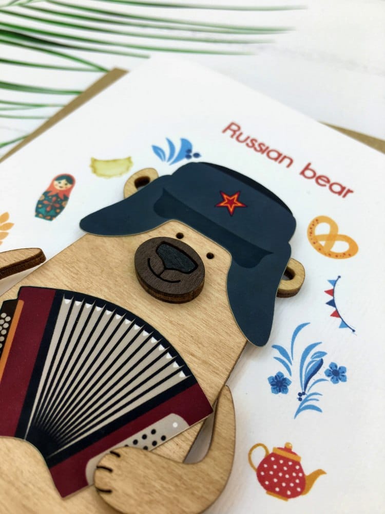 Открытка «Russian Bear»