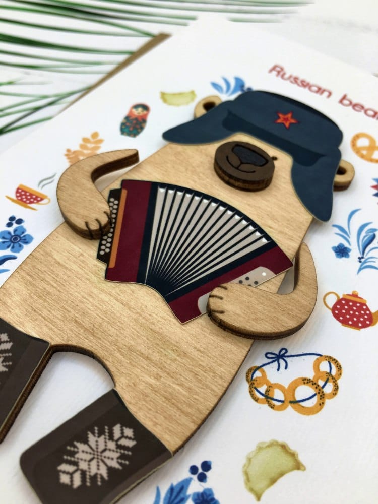 Открытка «Russian Bear»