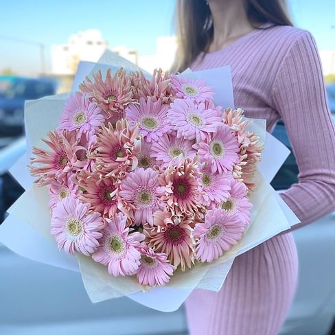 Букет "Розовый туман"