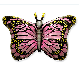 Бабочка-монарх 38см X 97см шар фольга Фольгированные шары