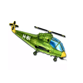 Вертолет 57см X 96см шар фольга Фольгированные шары