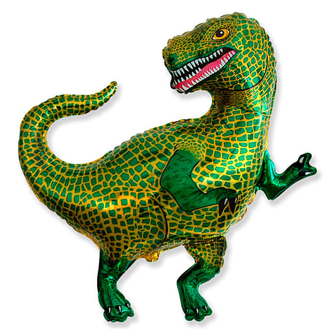 Динозавр Тираннозавр 84см X 82см шар фольгированный