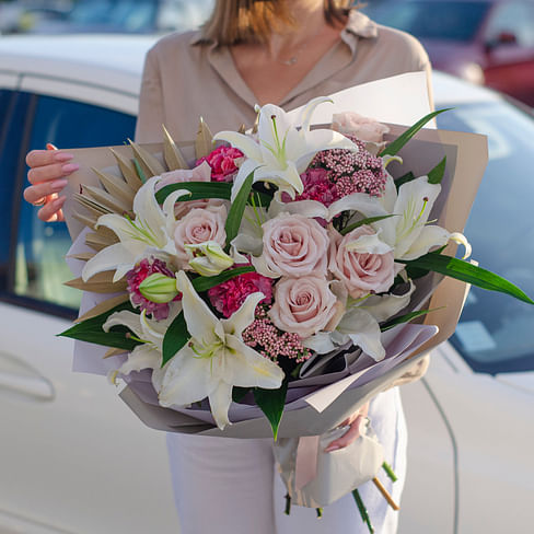 Букет цветов "Лили Джин"