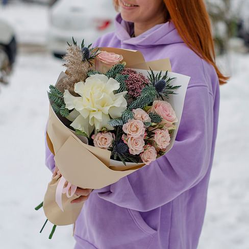 Букет "Полярная звезда"