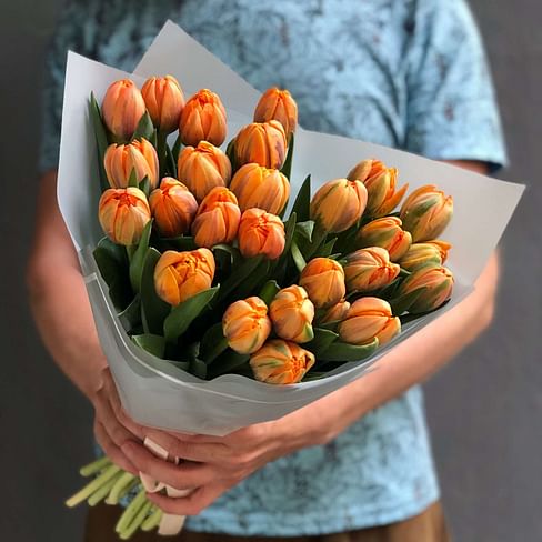 Букет тюльпанов "Оранж"