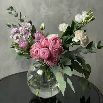 Цветы без упаковки Размер L (сумма цветов одной поставки 140 р)