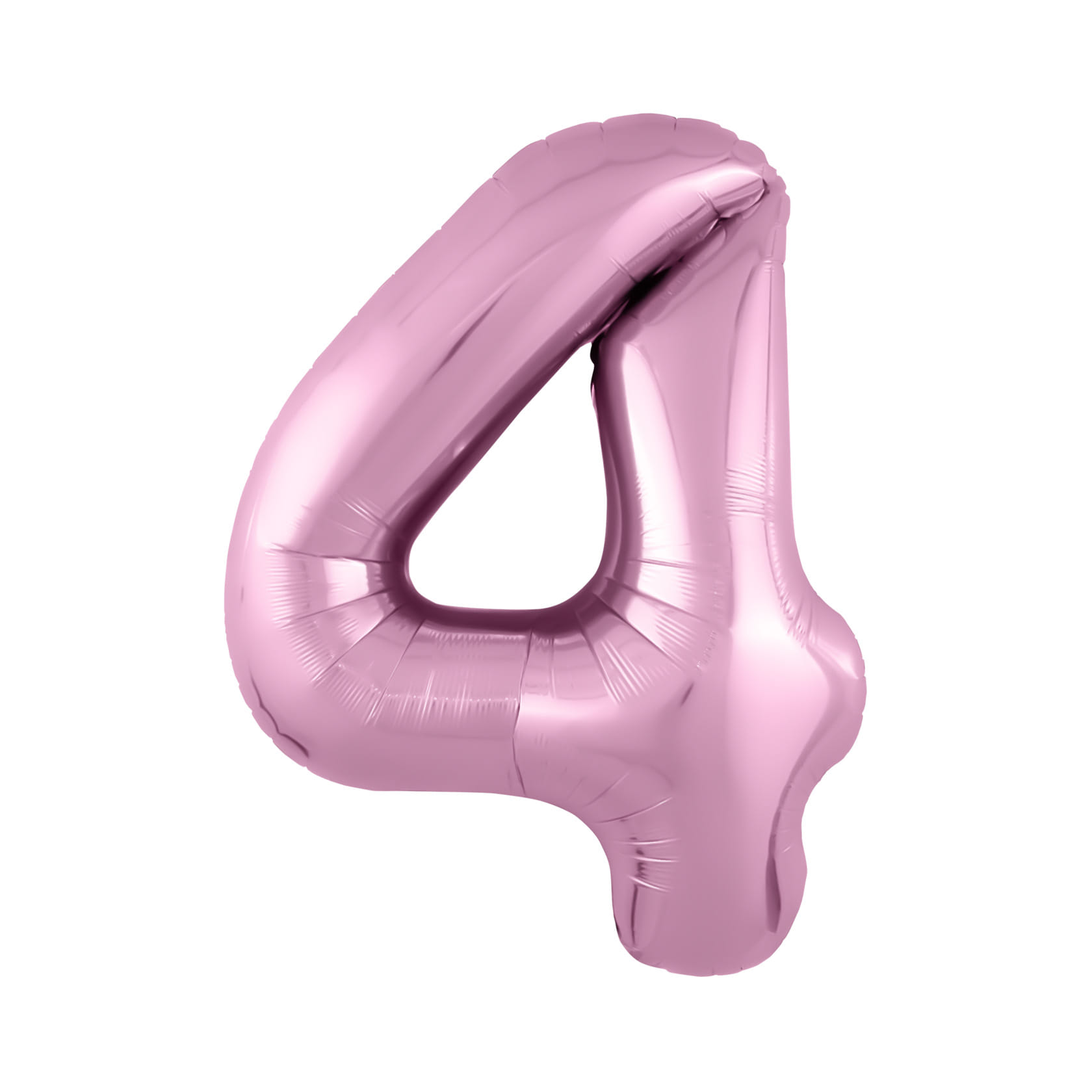 Шар цифра, фольгированный, цвет Розовый, 102 см Фольгированные шары
