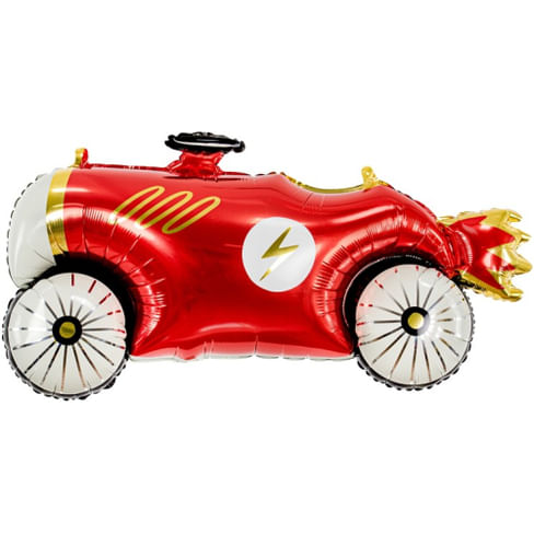 Шар (43''/109 см) Фигура, Гоночный спорткар, Красный