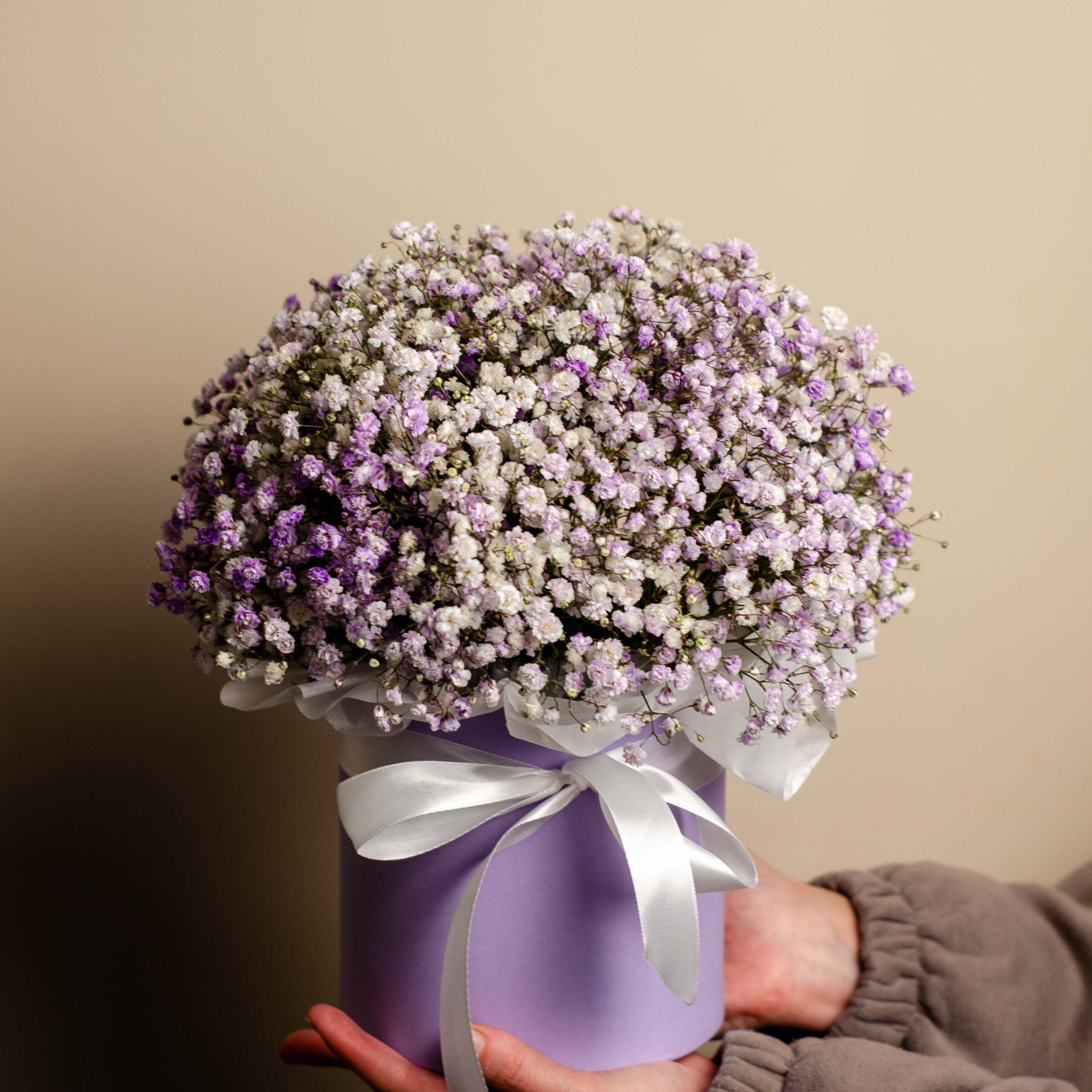 Композиция с гипсофилой &quot;Сиреневая&quot;