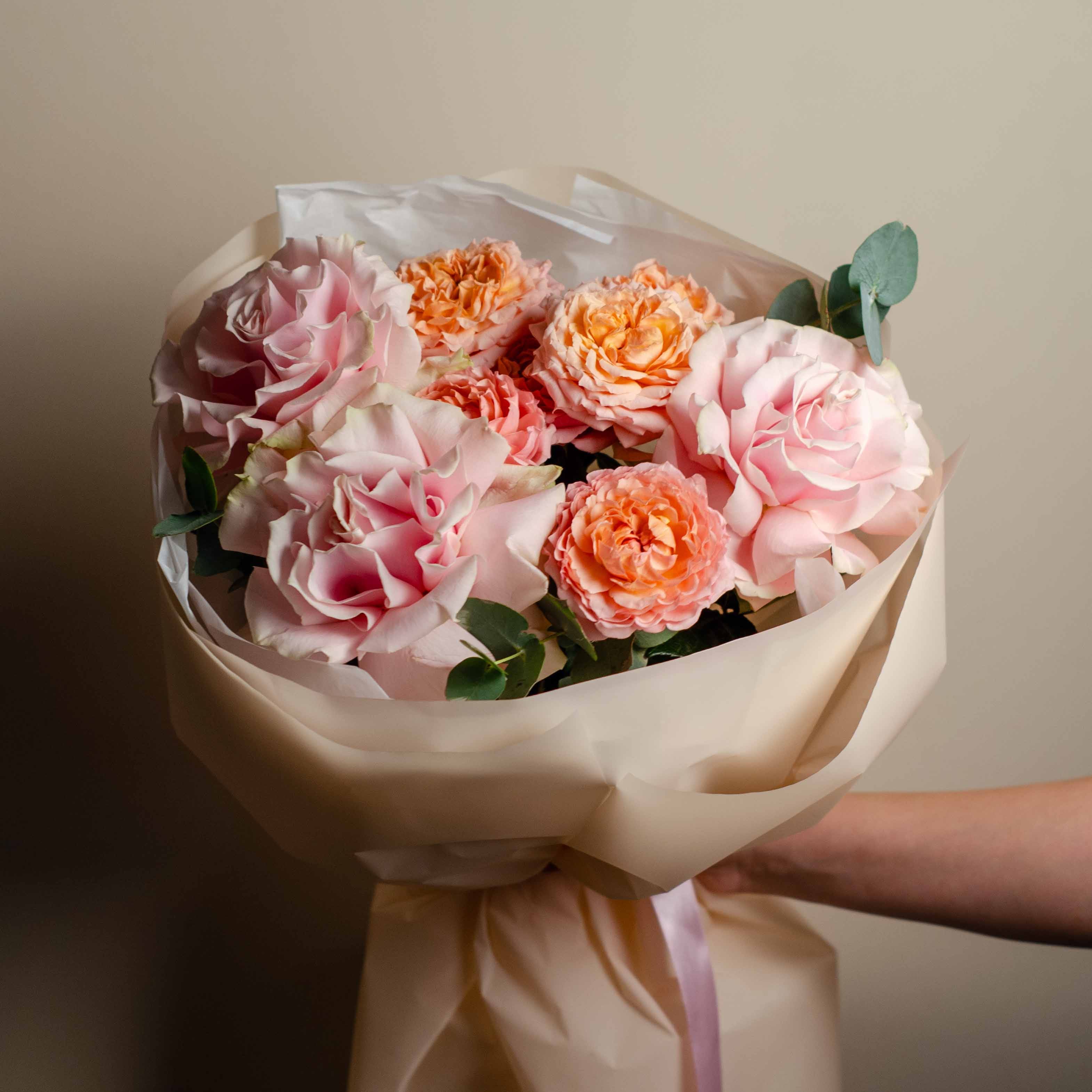 Букет "Таинство садовых роз"