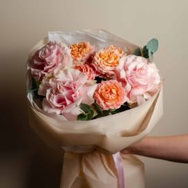 Букет "Таинство садовых роз"