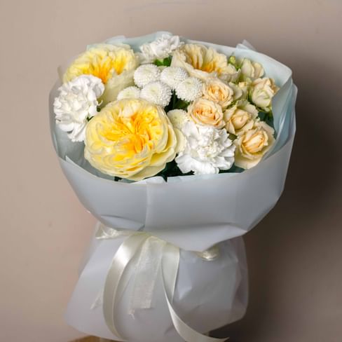 Букет "Лимонный бисквит"