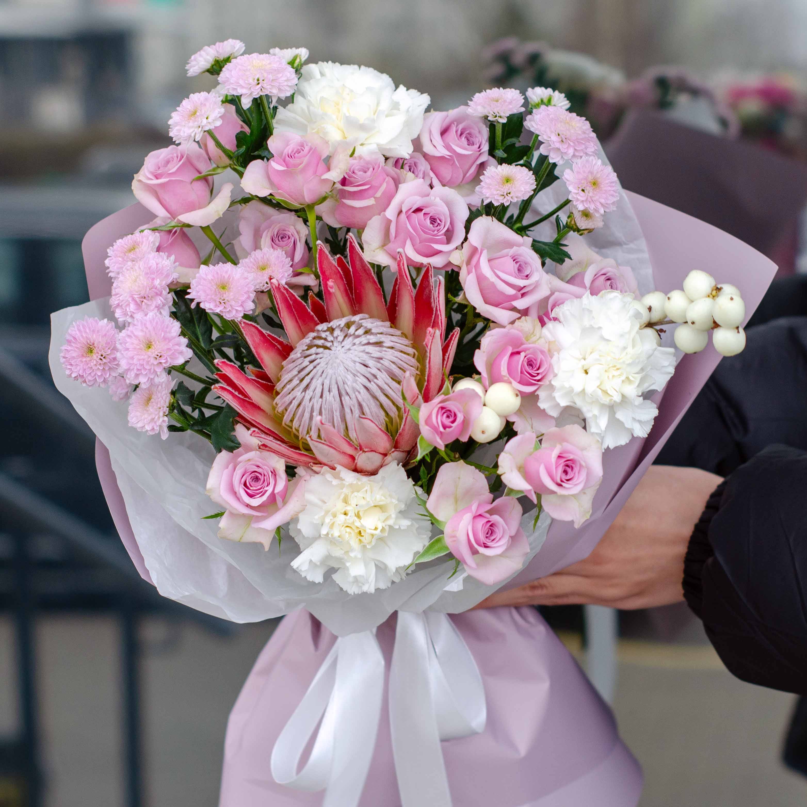 Букет "Уютный вечер"