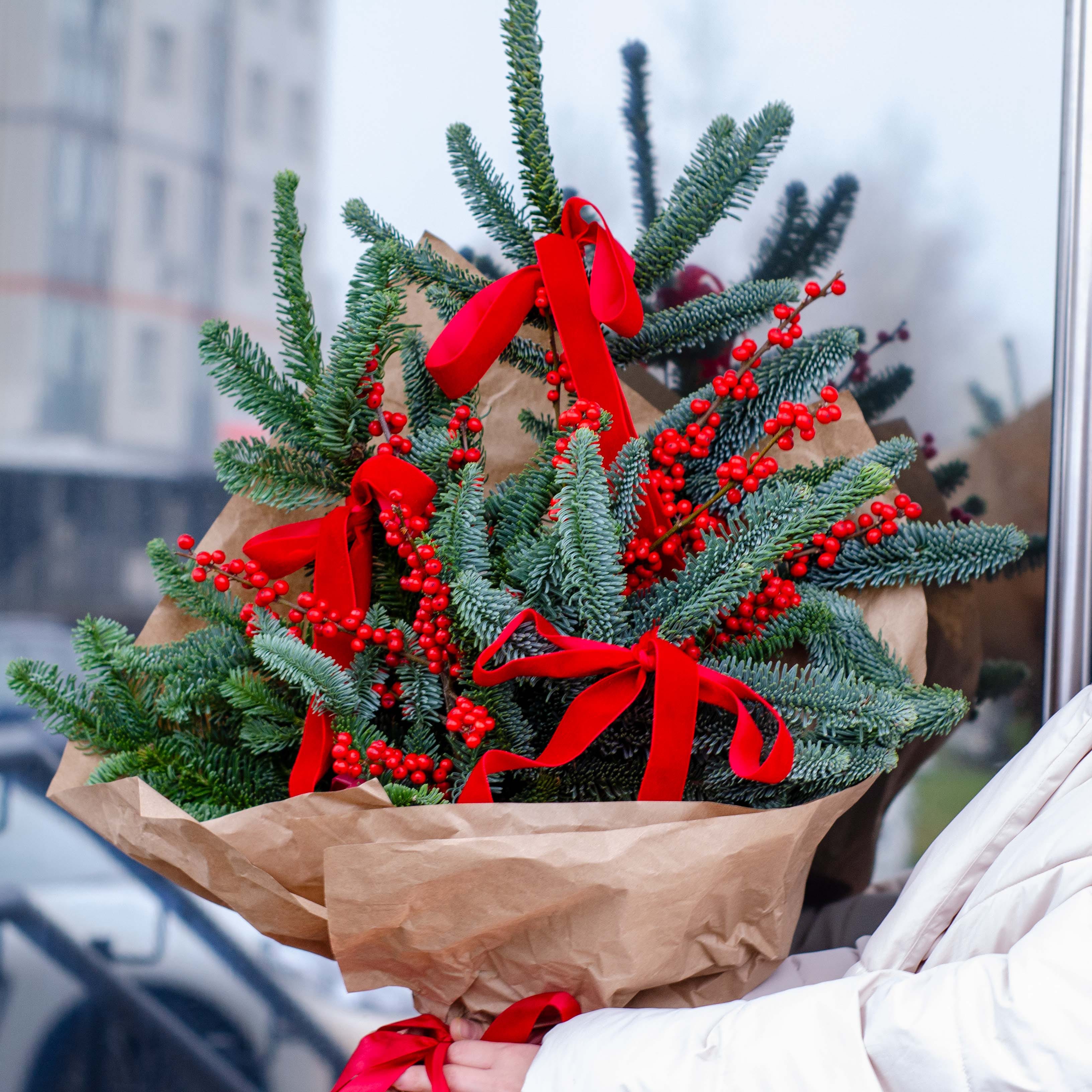Новогодний банч &quot;Красный бархат&quot;