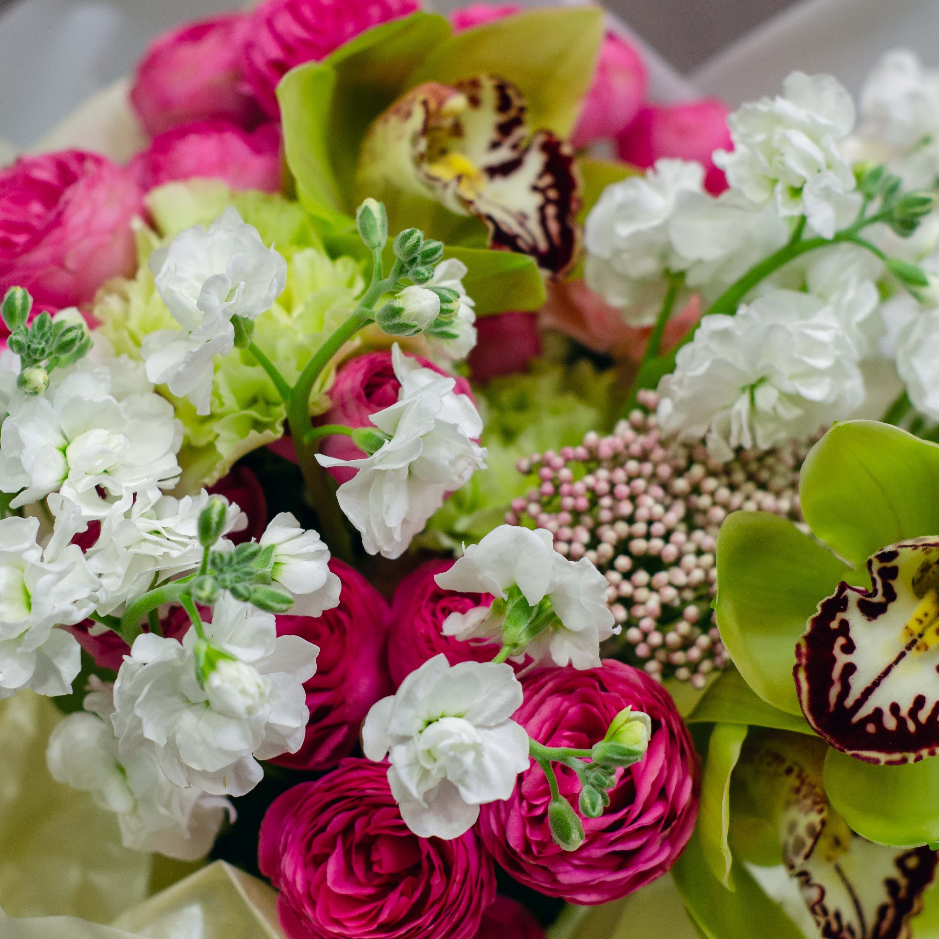 Букет "Мята и малина"