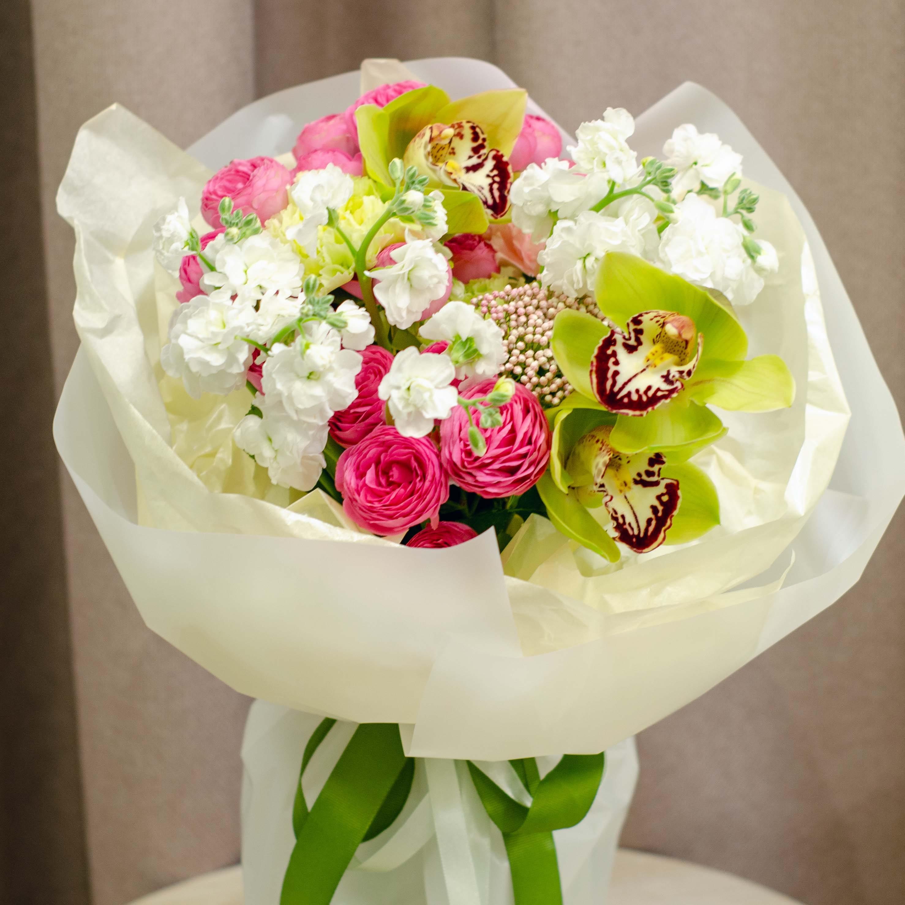 Букет "Мята и малина"