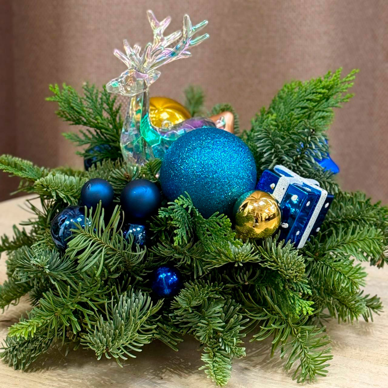 Новогодняя композиция &quot;Северный олень&quot;