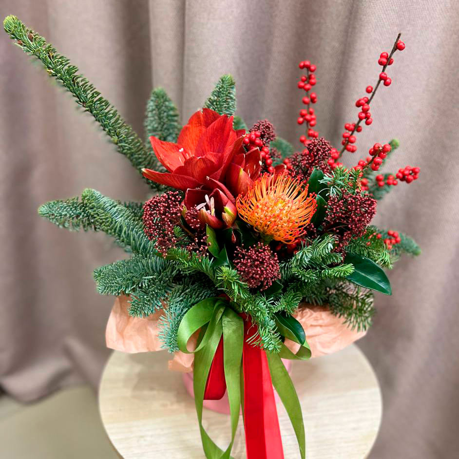 Новогодняя композиция &quot;Огонек&quot;