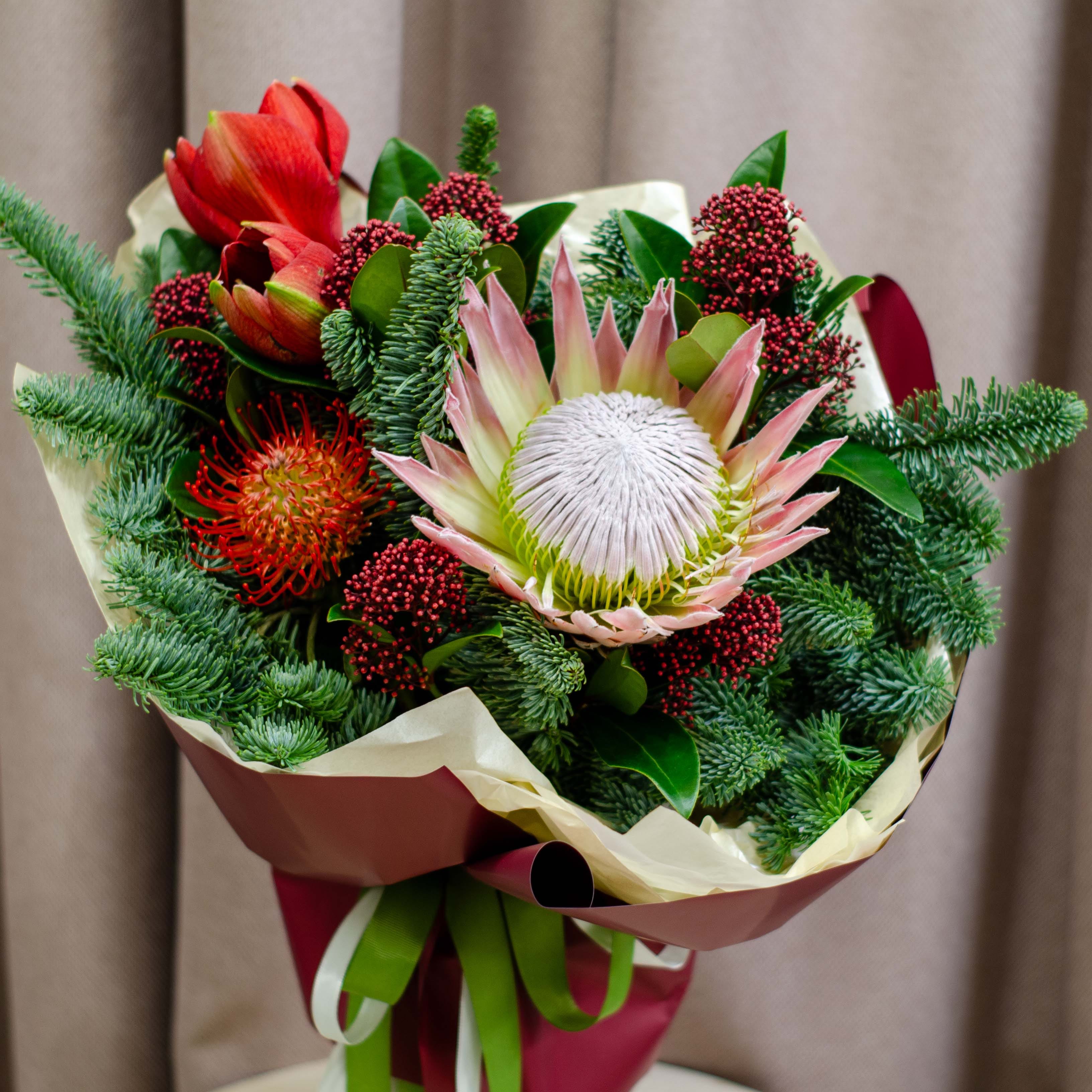 Зимний букет &quot;Звезда!&quot;