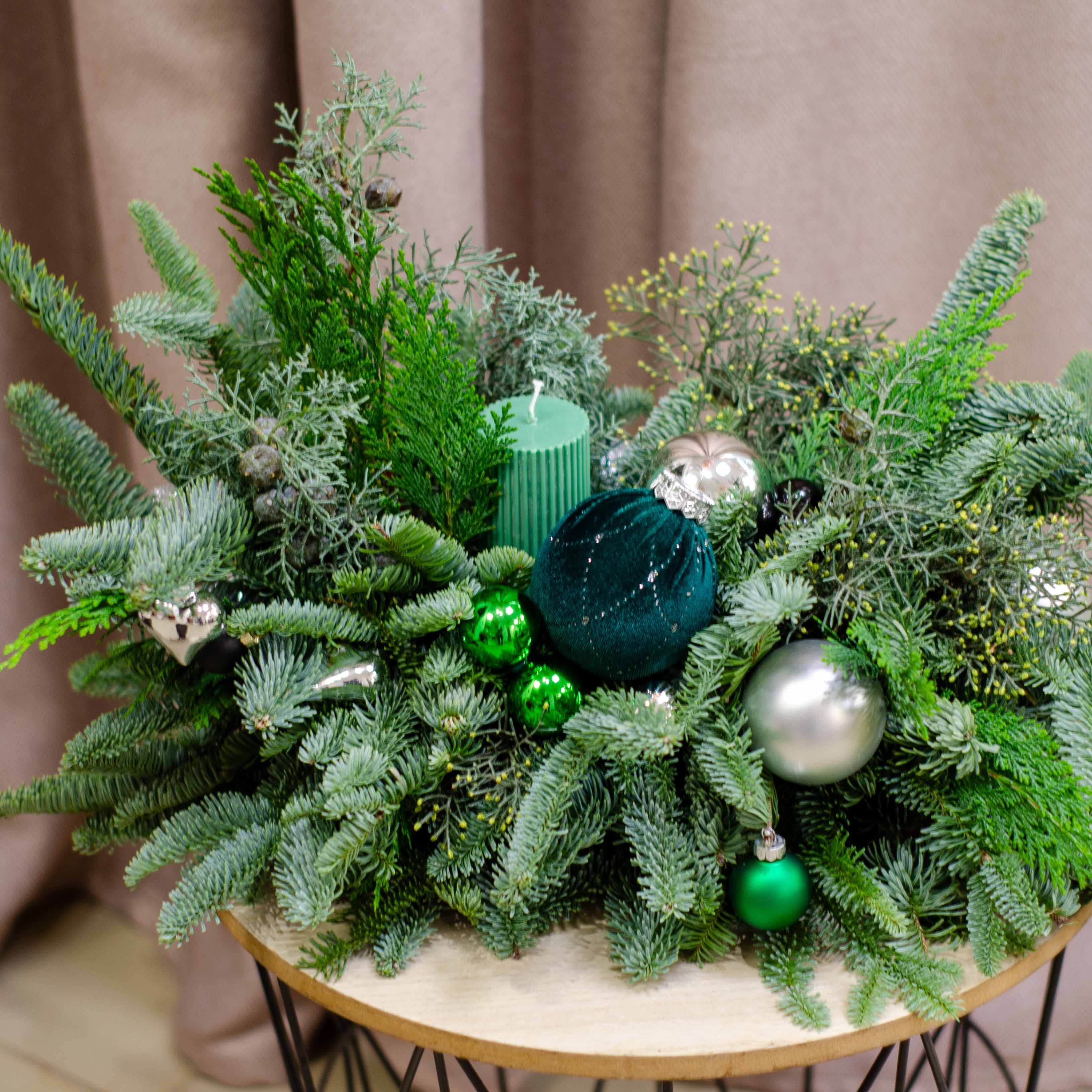 Зимняя композиция "Аромат Нового года"