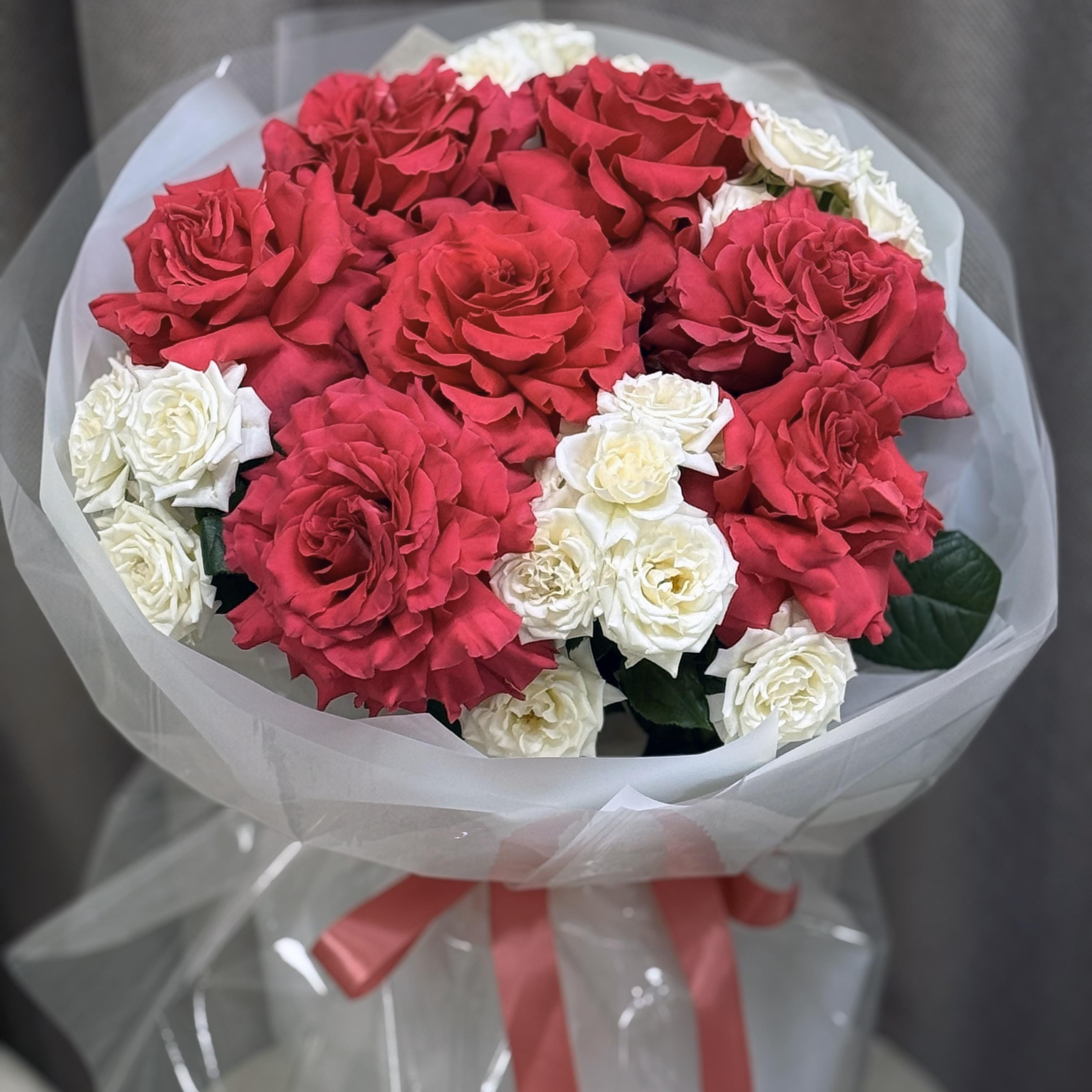 Букет "Малиновый пломбир"