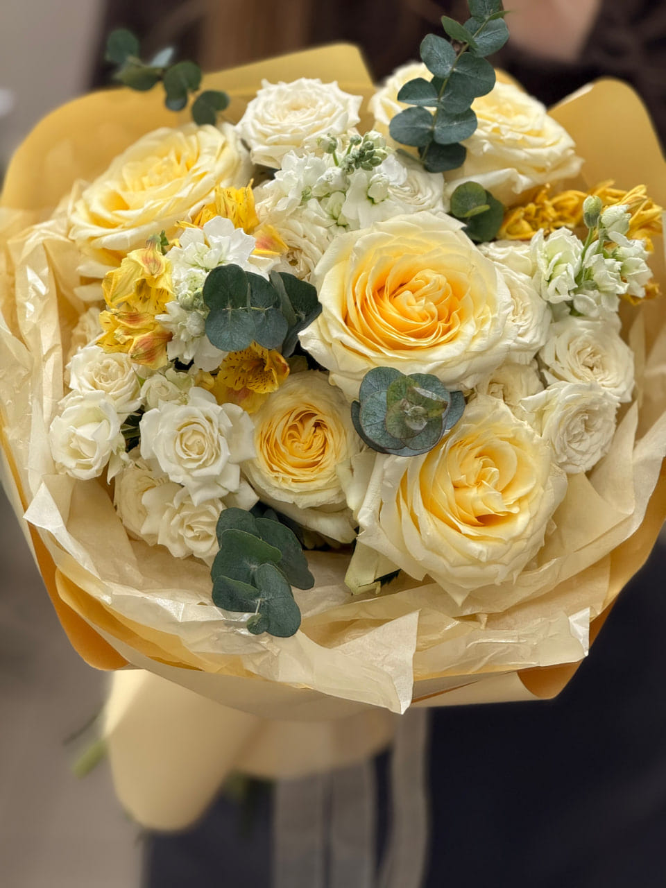 Букет "Сливочный"