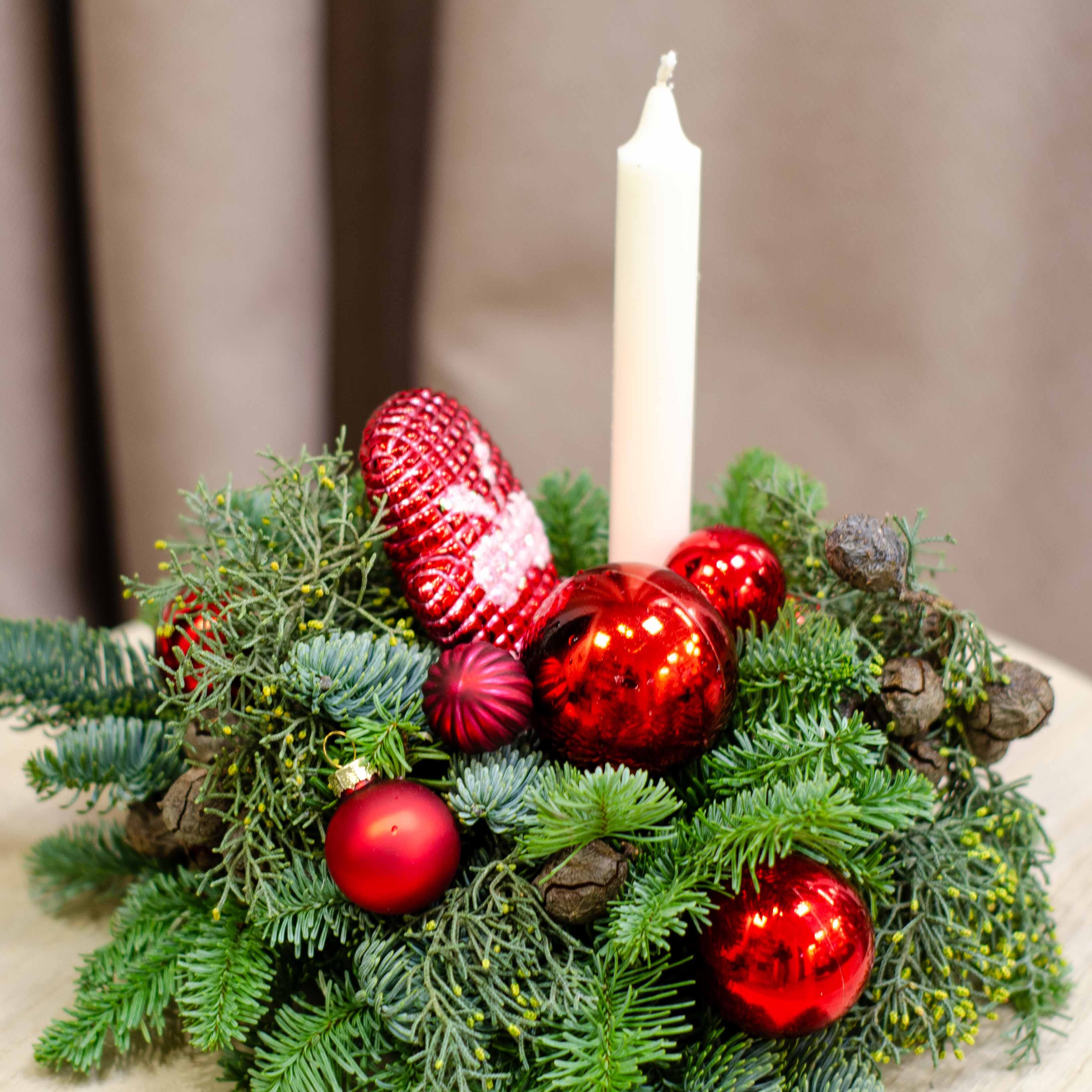 Зимняя композиция "Руковичка"